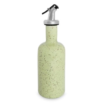 Garrafa de Porcelana 300 ml para Azeite/Vinagre Verde Paçoca