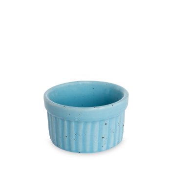 Ramequim de Porcelana 100 ml Azul Paçoca (pequeno)