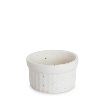 Ramequim de Porcelana 100 ml Creme Paçoca (pequeno)