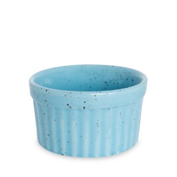 Ramequim de Porcelana 200 ml Azul Paçoca (grande)