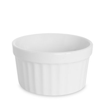 Ramequim de Porcelana 250 ml Branco (extra grande)