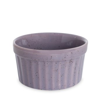 Ramequim de Porcelana 250 ml Lilás Paçoca (extra grande)
