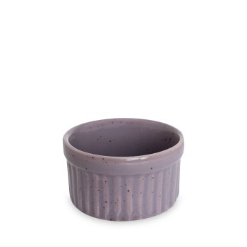 Ramequim de Porcelana 100 ml Lilás Paçoca (pequeno)