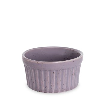 Ramequim de Porcelana 150 ml Lilás Paçoca (médio)