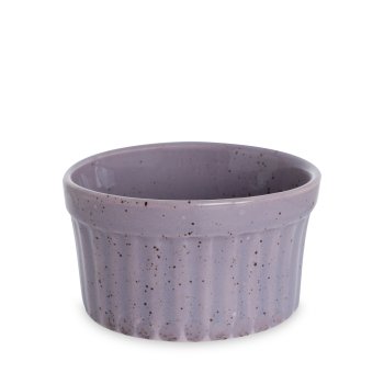 Ramequim de Porcelana 200 ml Lilás Paçoca (grande)