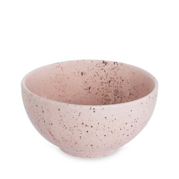 Tigela Açai de Porcelana 500 ml Rosa Paçoca