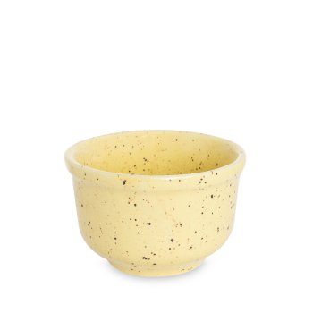 Molheira/Qualhada de Porcelana 200 ml Amarelo Paçoca