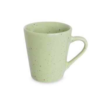 Caneca Tulipa de Porcelana 130 ml Verde Paçoca